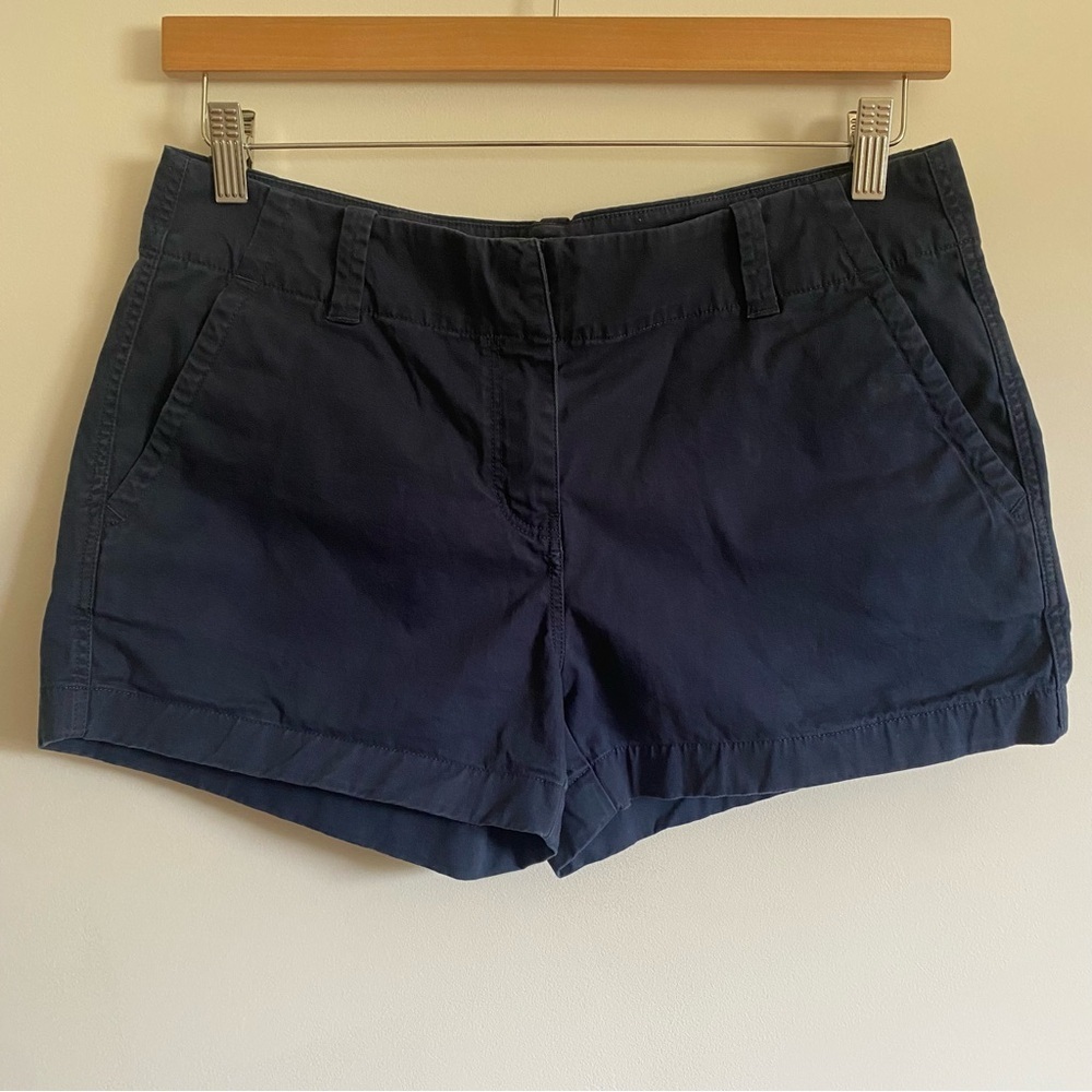 Vineyard Vines Navy Cotton Shorts Size 8 Preppy Coastal Chic Coastal Grandma
